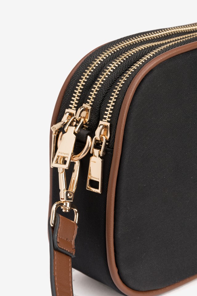 Mala Tiracolo Bicolor Combinada Mala Tiracolo Bicolor Combinada