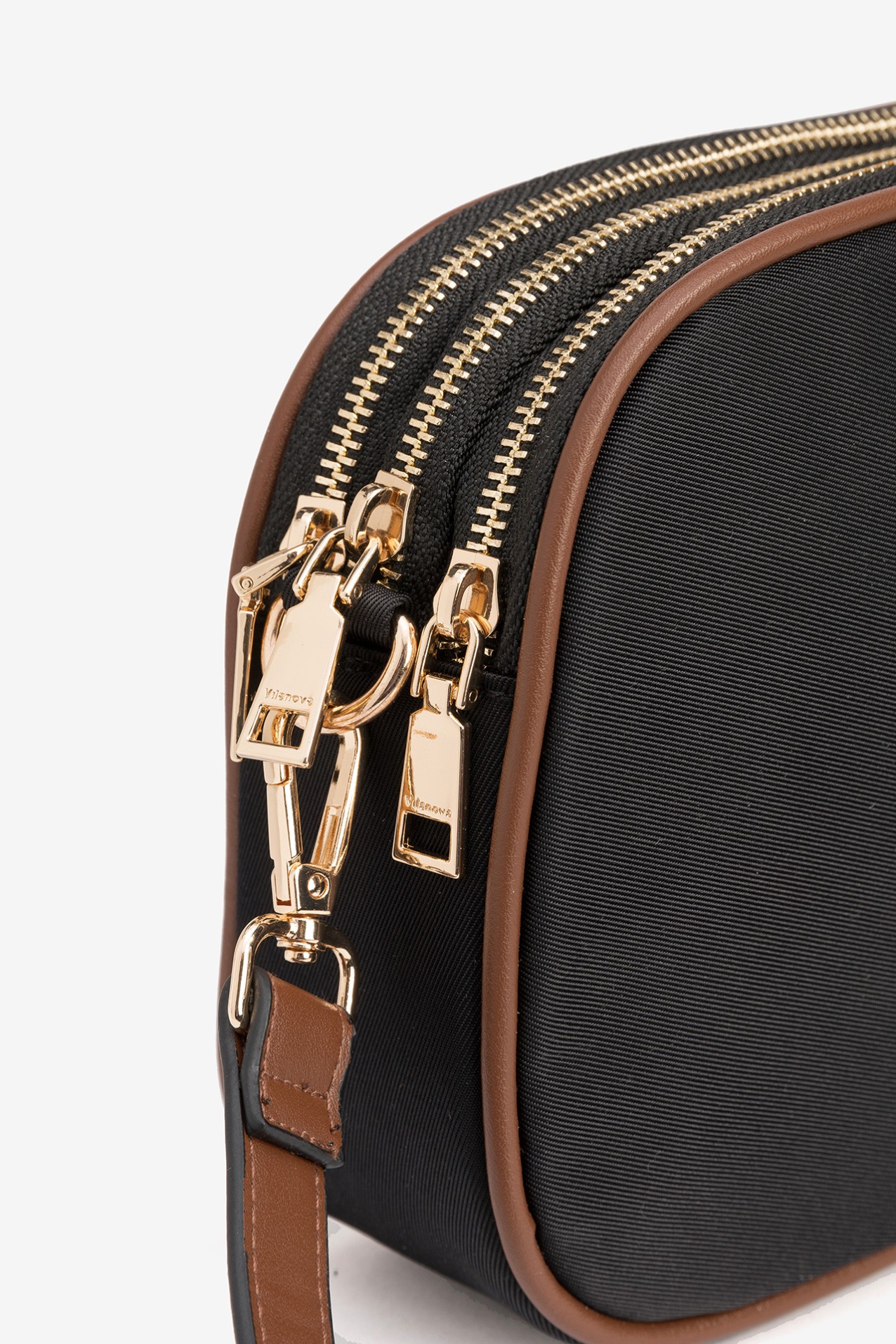 Two-Tone Combined Crossbody Bag