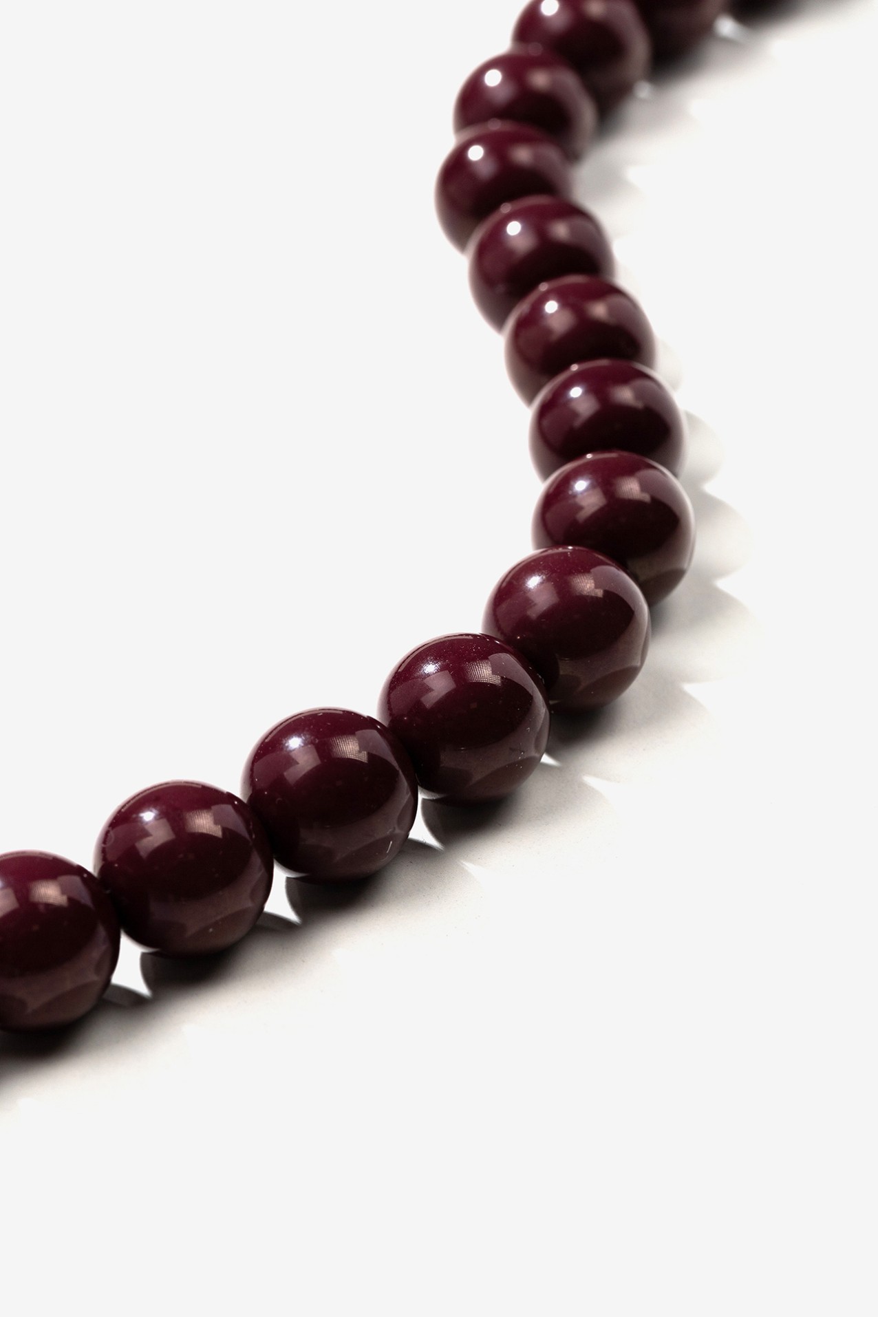 Colar de Contas Vermelhas