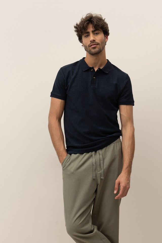 Textured Regular Polo