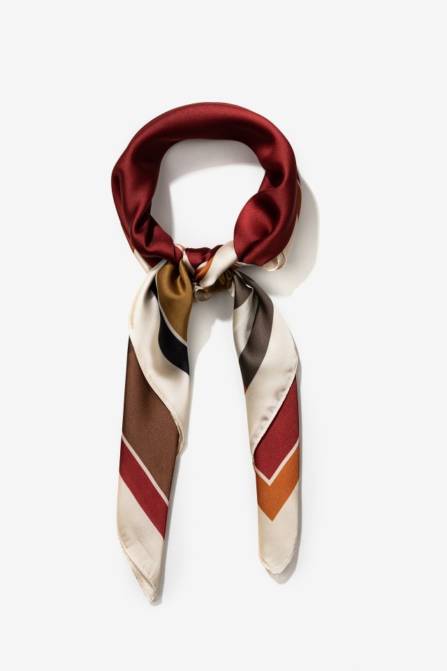 Bandana Acetinada Estampada