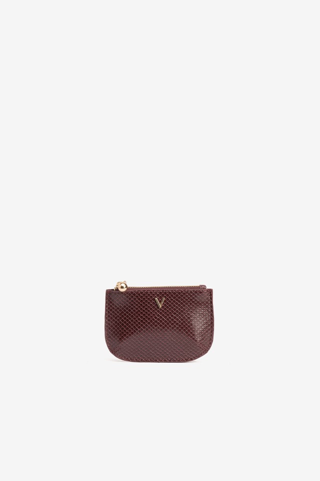 Monedero rojo elegante