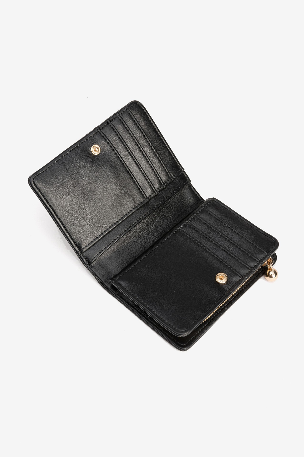 Porta-moedas preto elegante