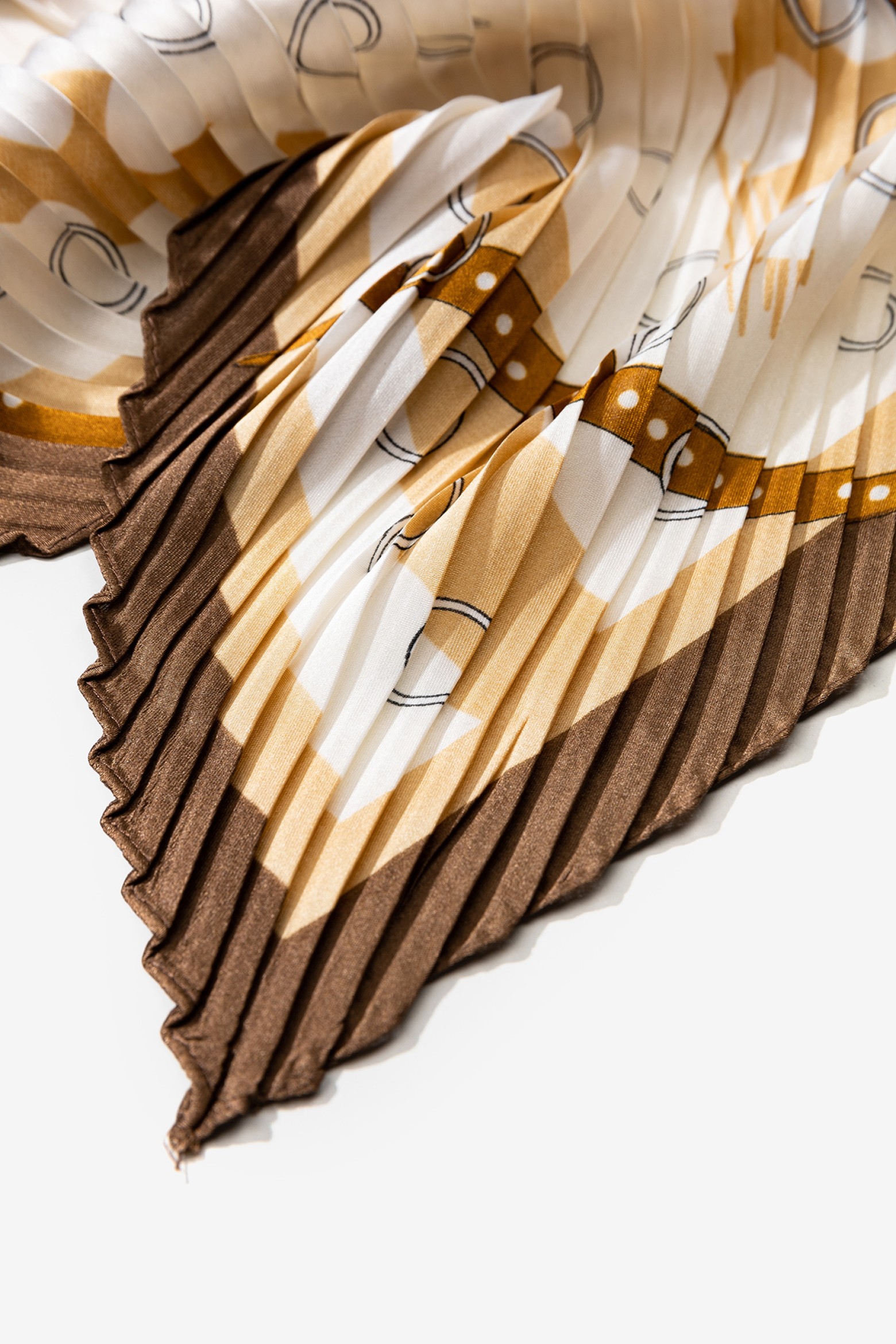 Bandana Plissada Acetinada