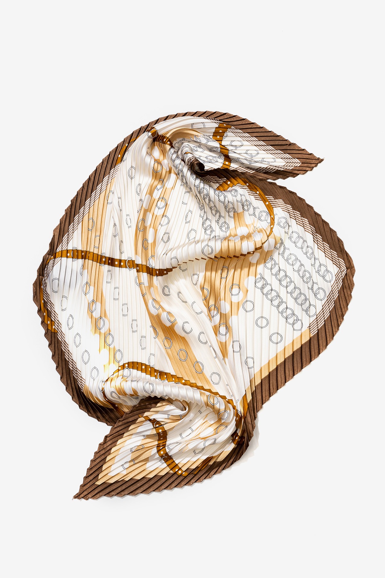 Bandana Plissada Acetinada