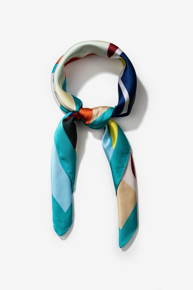 Bandana Acetinada Floral