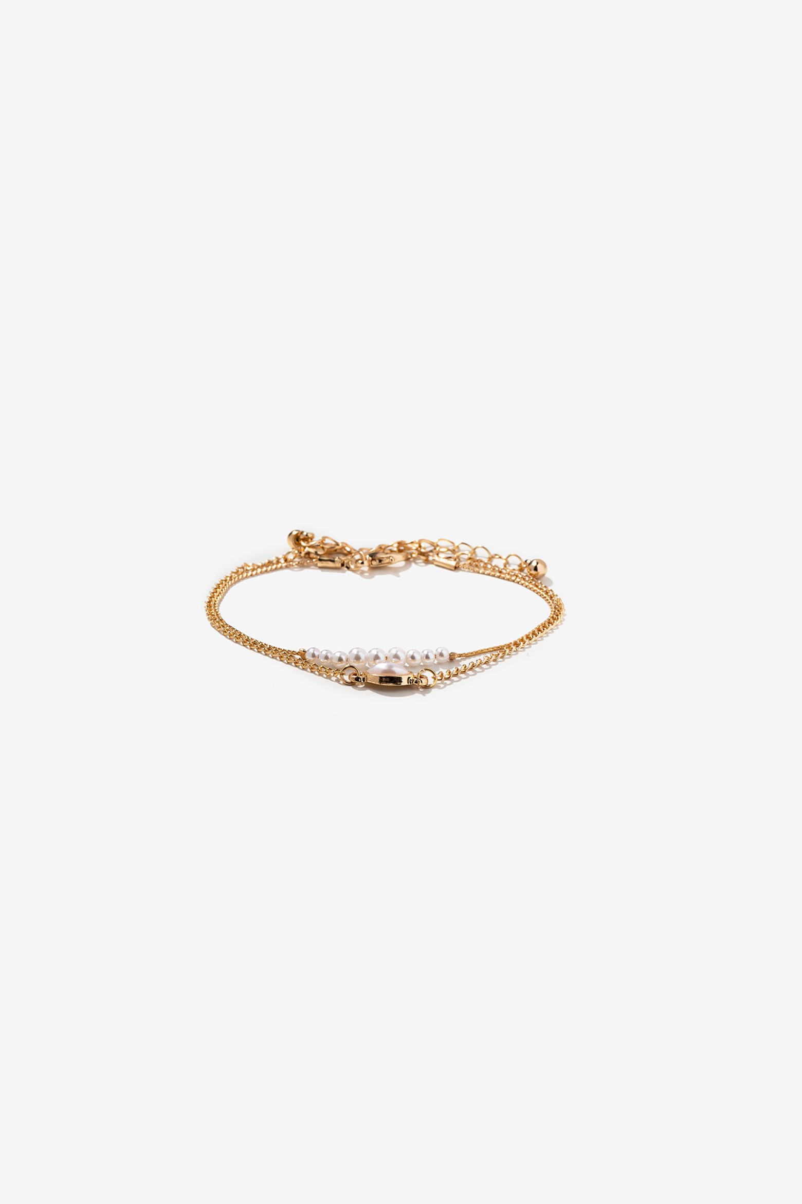 Pulsera Doble Dorada