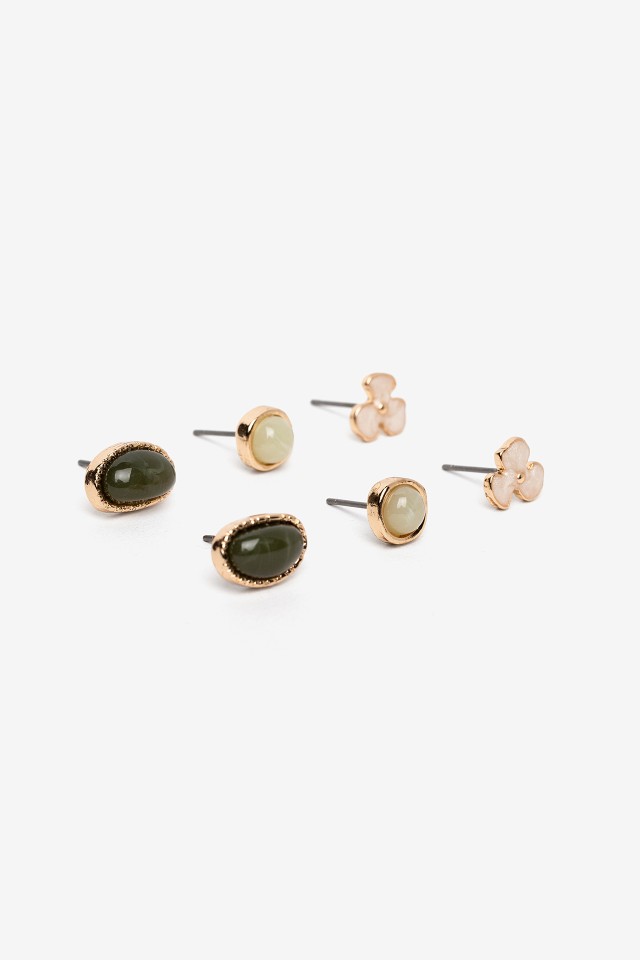 Pendientes con Apliques Acrlicos