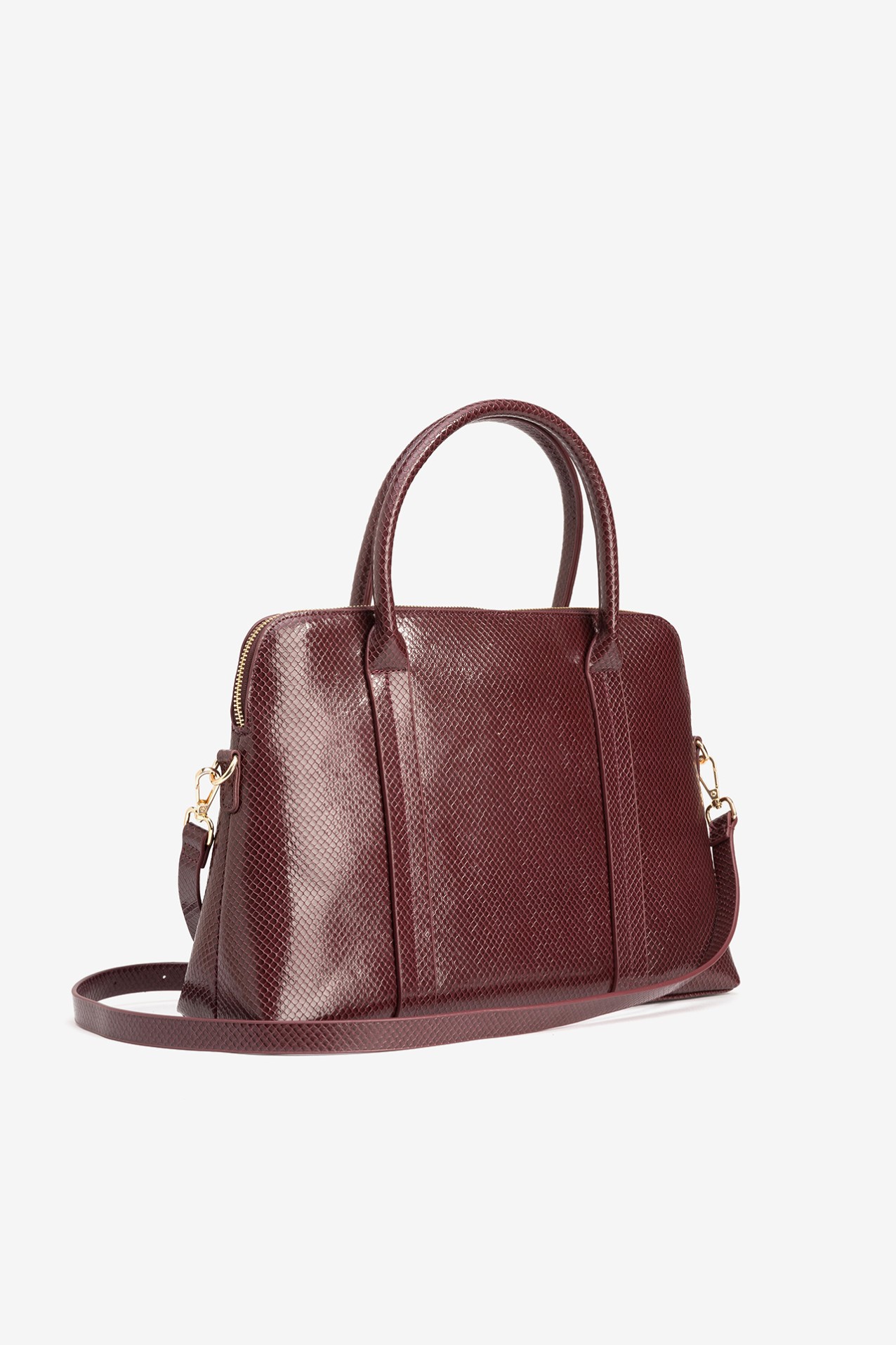 Carteira Elegante Cor-de-Vinho