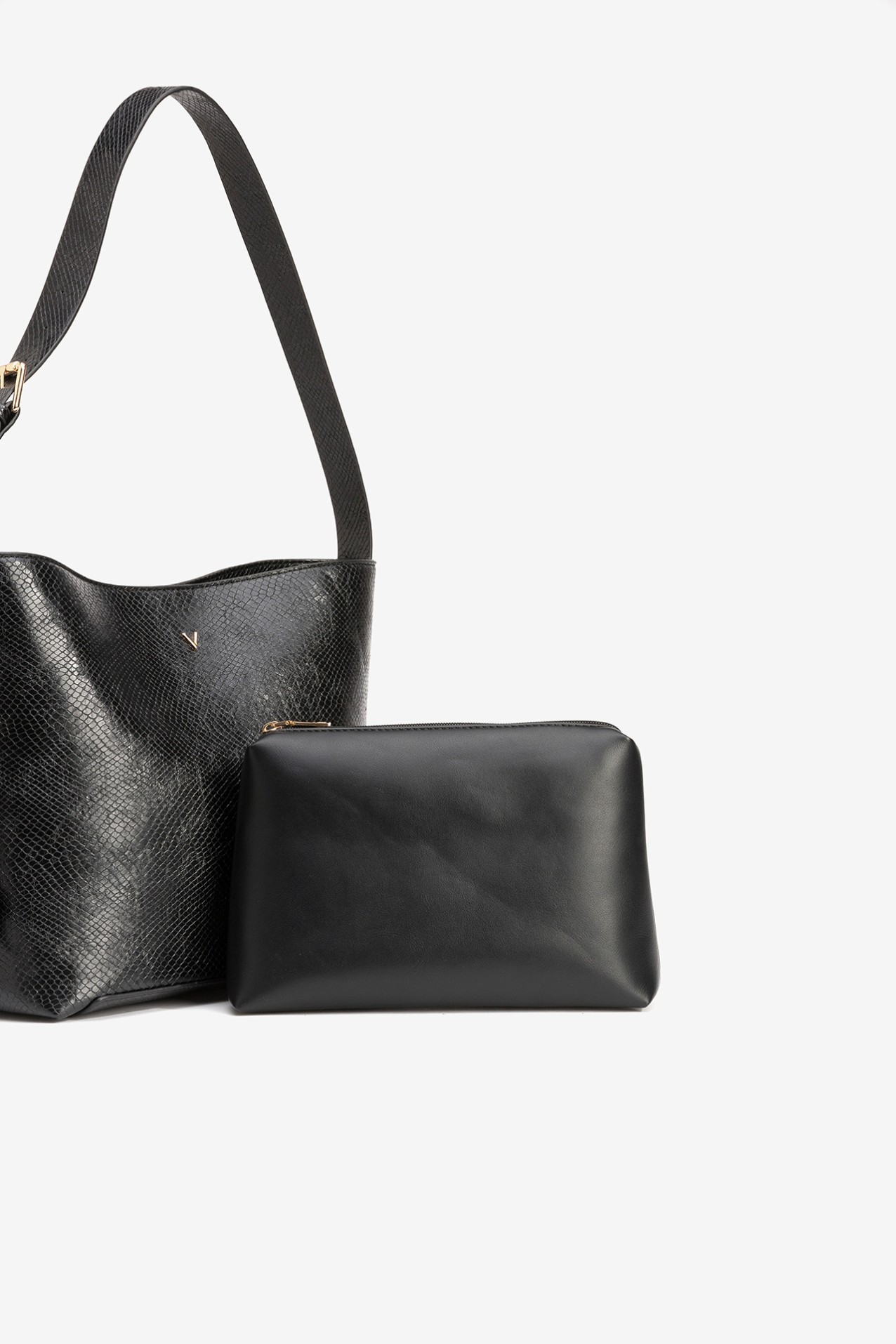 Carteira Preta Elegante