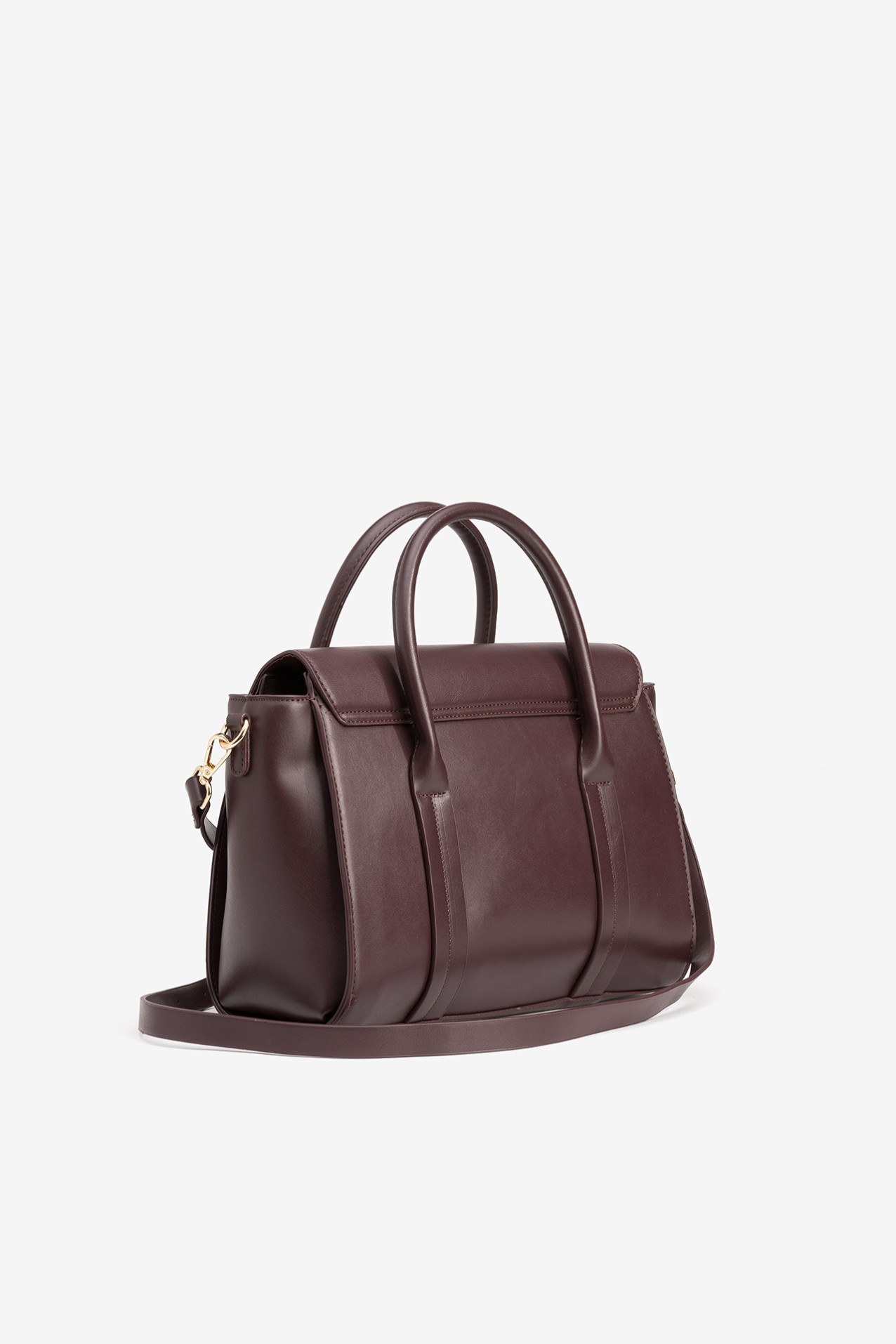 Carteira Estruturada Cor-de-Vinho