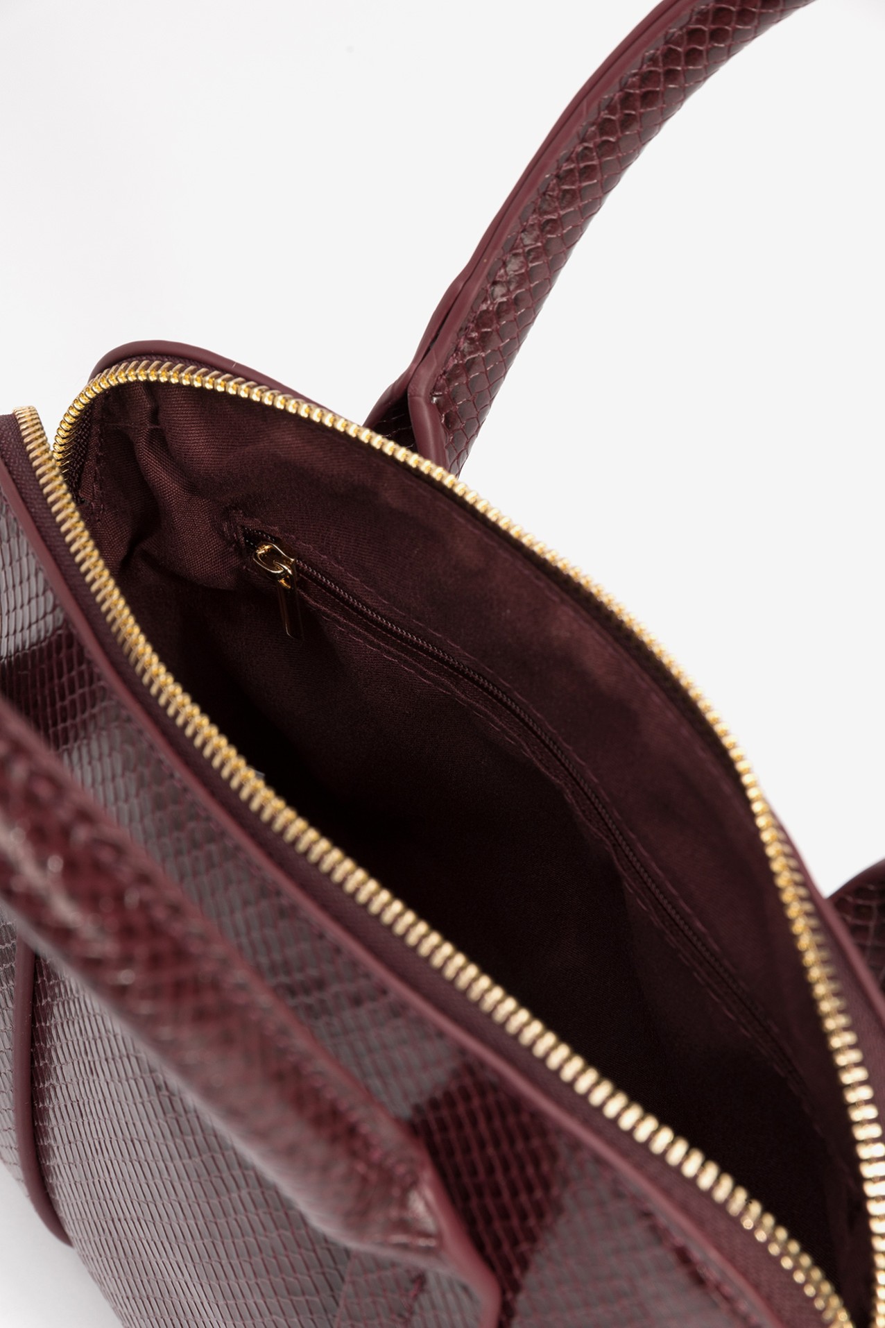 Carteira Vermelha Texturizada