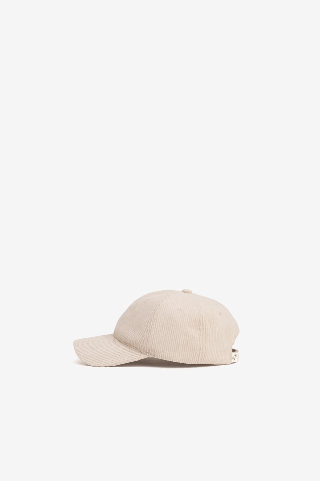Beige Corduroy Cap Beige Corduroy Cap