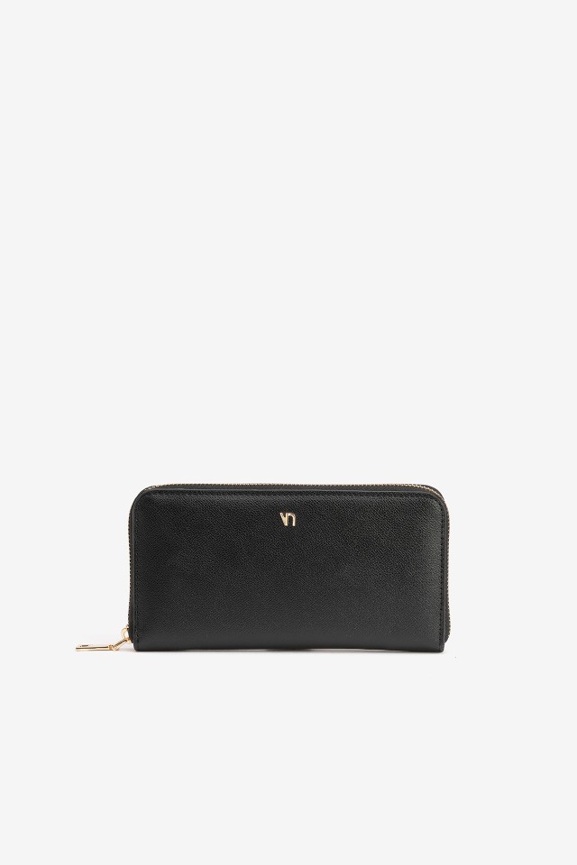Monedero negro elegante