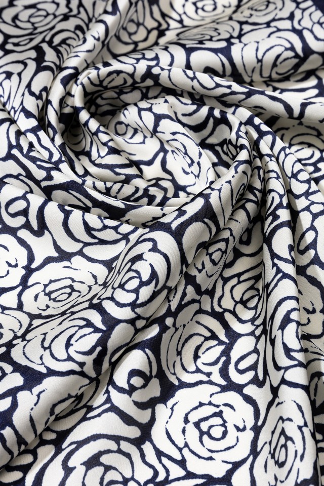 Floral Satin Bandana Floral Satin Bandana