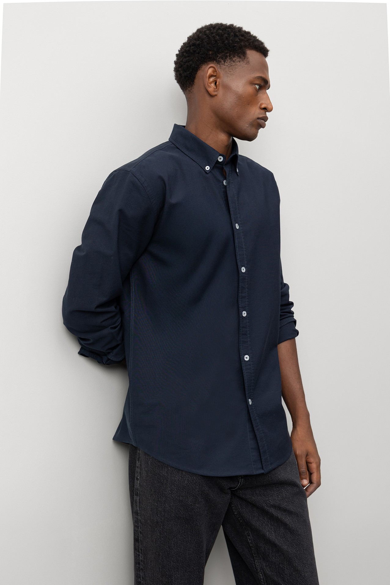 Camisa de Algodo Lisa