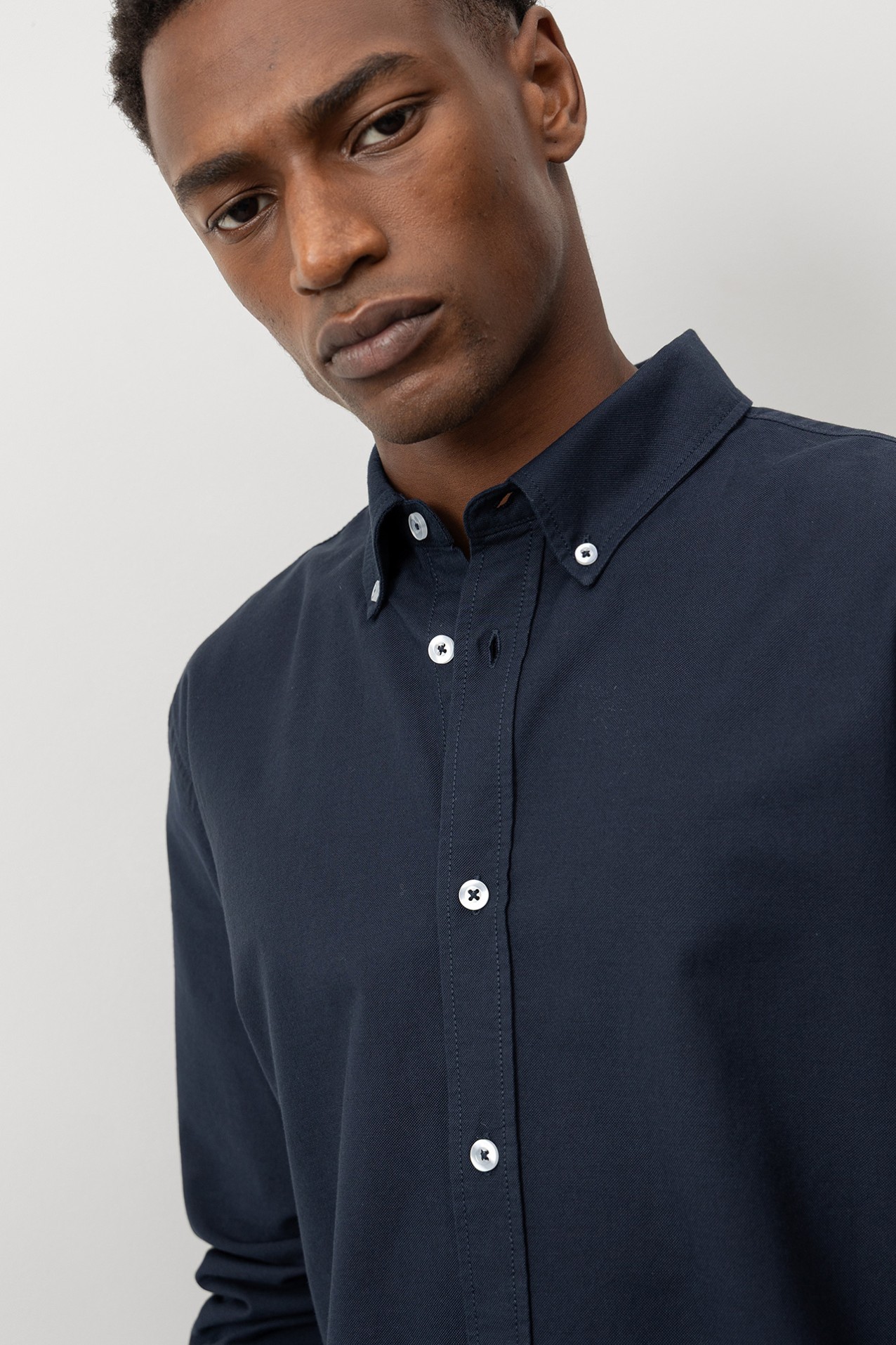 Camisa de Algodo Lisa