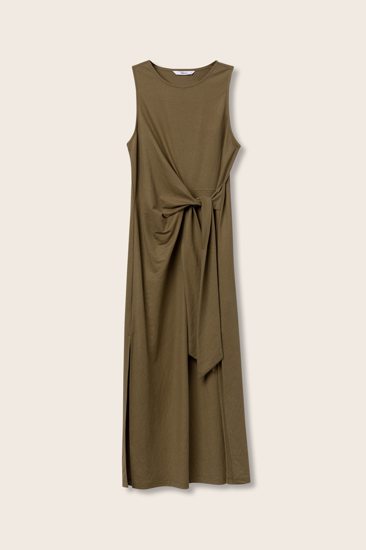 Vestido Midi com Amarrao