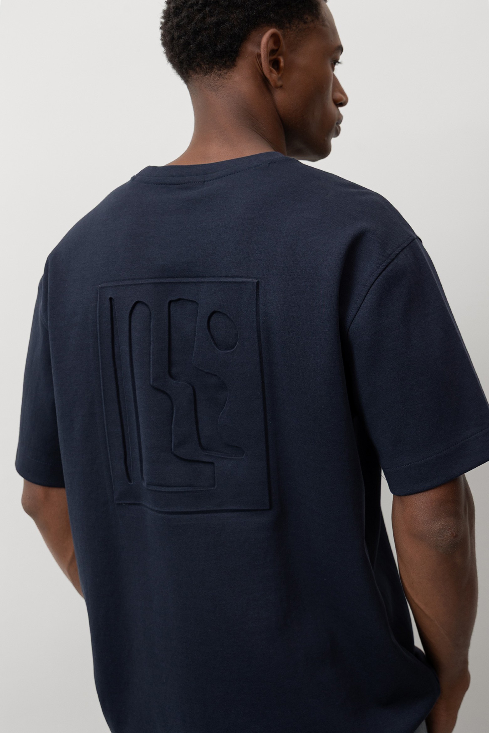 Relaxed Fit T-shirt with Texture