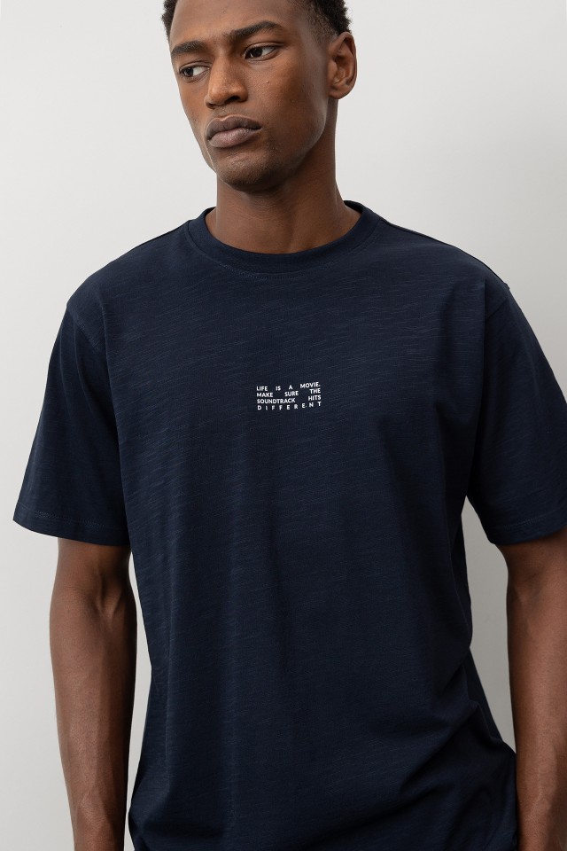 T-shirt Relaxed Costas Estampadas T-shirt Relaxed Costas Estampadas