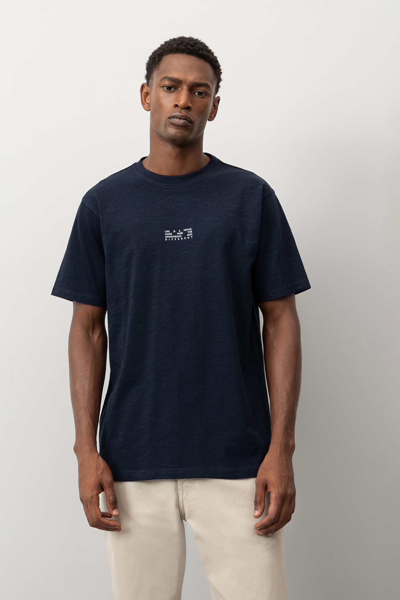 T-shirt Relaxed Costas Estampadas