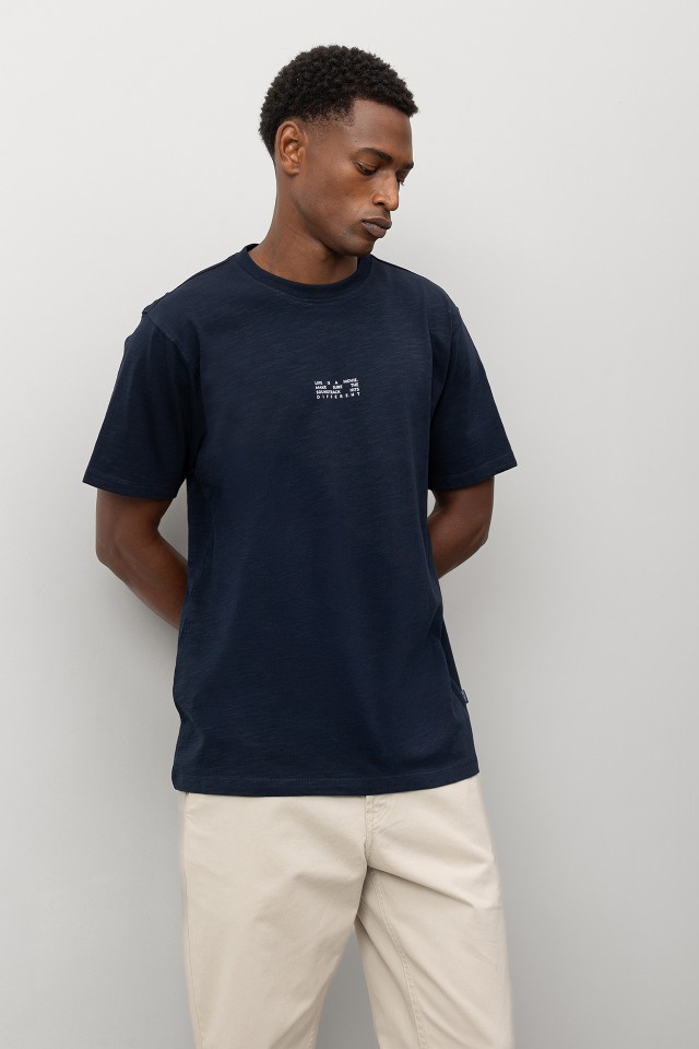 T-shirt Relaxed Costas Estampadas T-shirt Relaxed Costas Estampadas