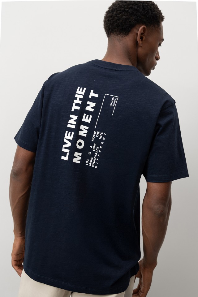 T-shirt Relaxed Costas Estampadas T-shirt Relaxed Costas Estampadas