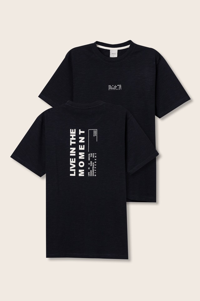 T-shirt Relaxed Costas Estampadas T-shirt Relaxed Costas Estampadas