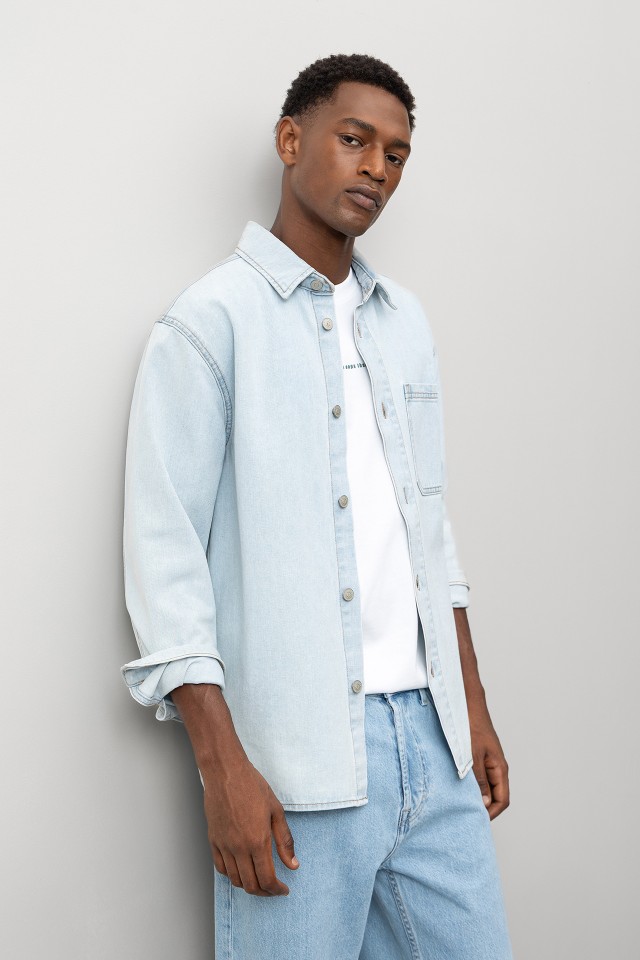 Camisa Denim Camisa Denim