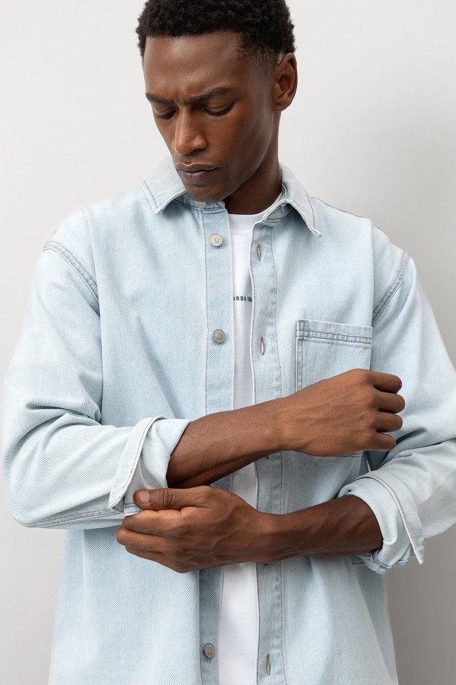 Camisa Denim Camisa Denim