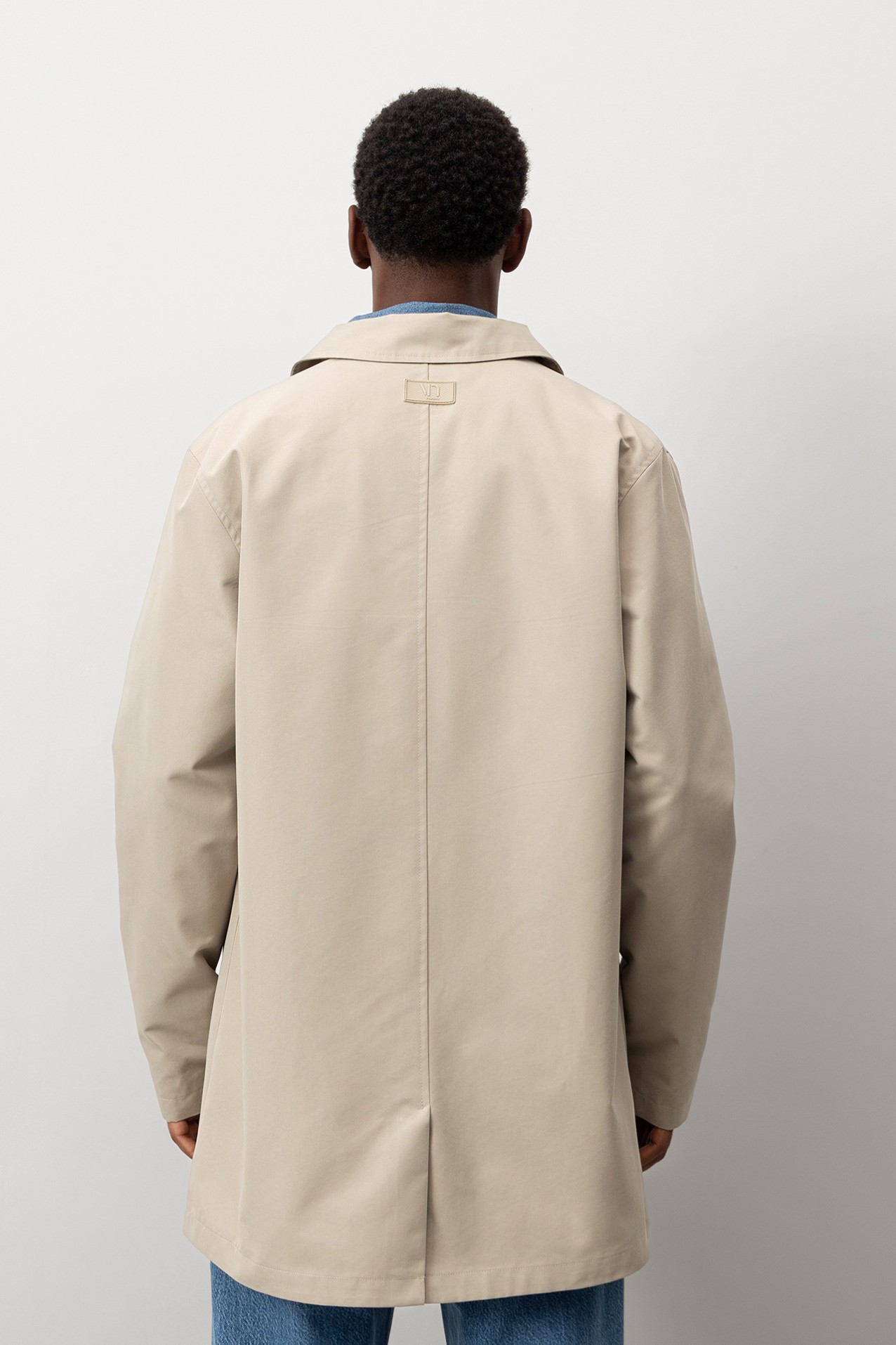 Casaco Comprido com Algodo