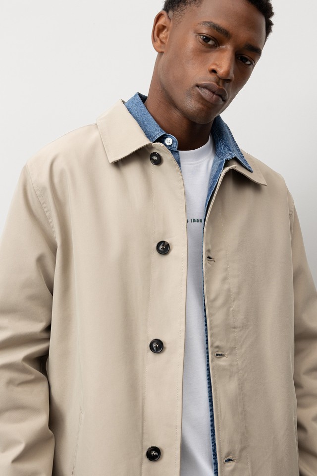 Long Cotton Coat Long Cotton Coat