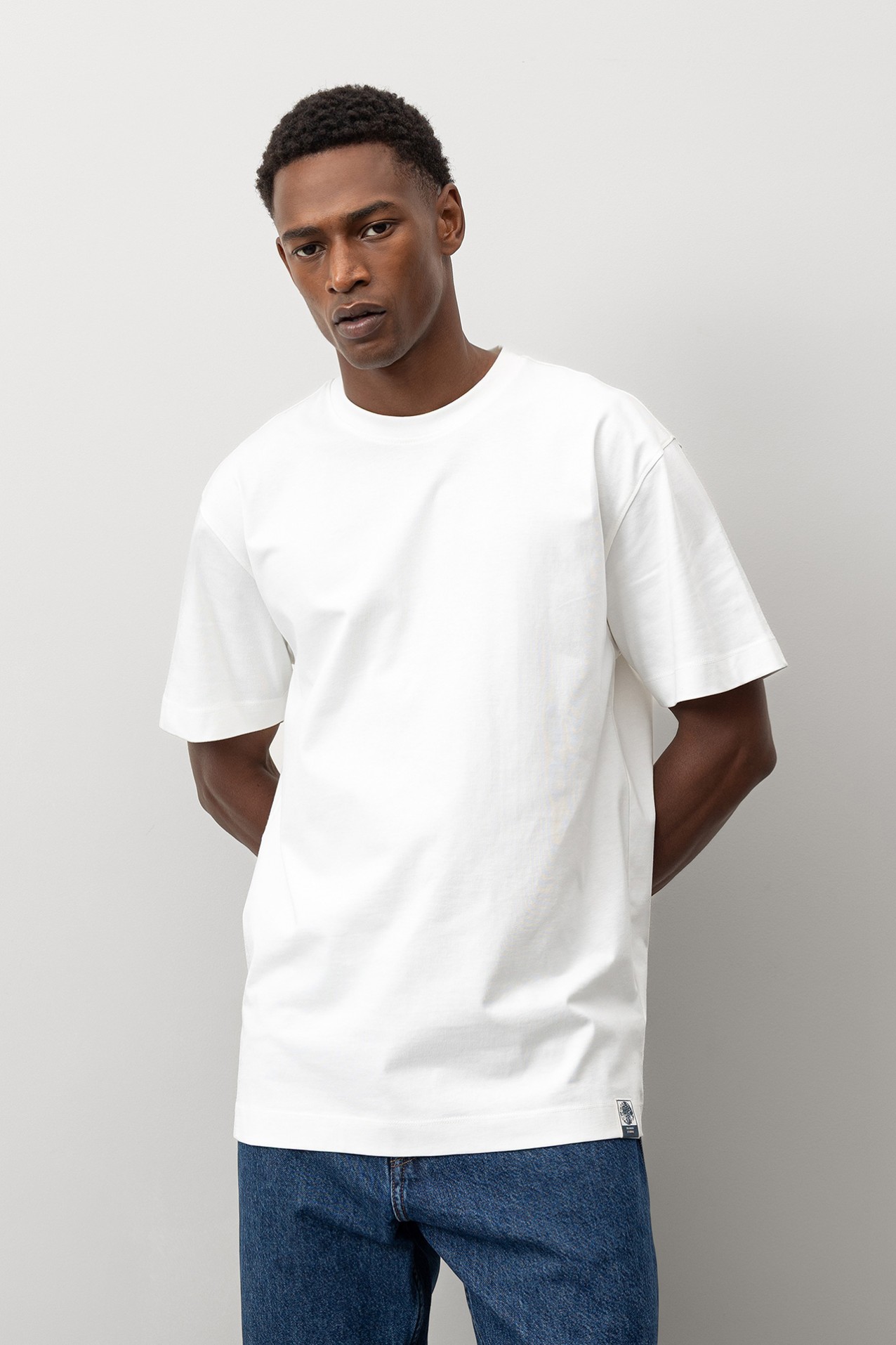 T-shirt Relaxed Costas Bordadas
