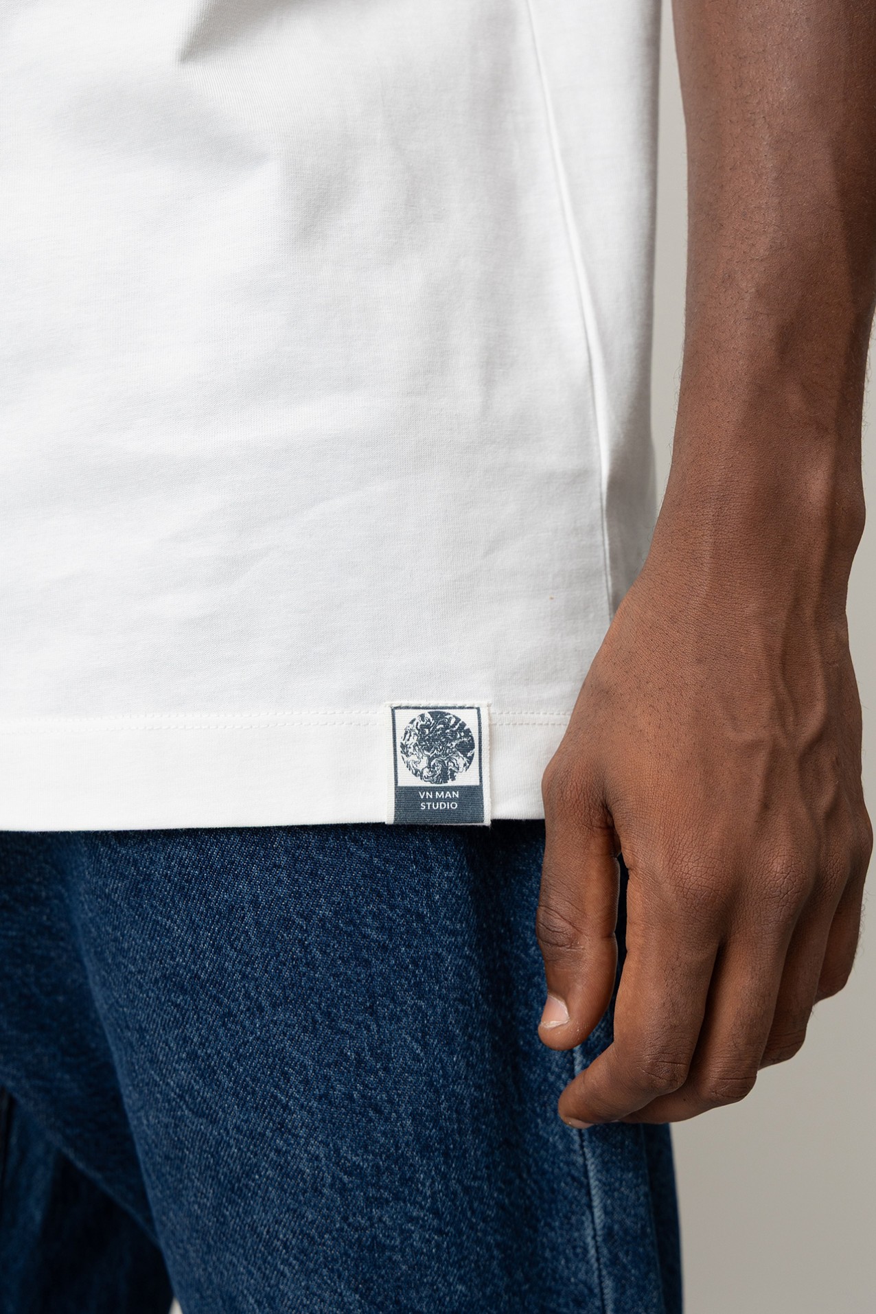 T-shirt Relaxed Costas Bordadas