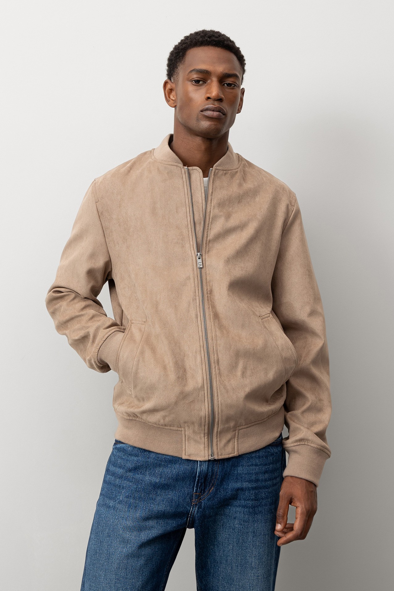 Casaco Bomber Efeito Camura