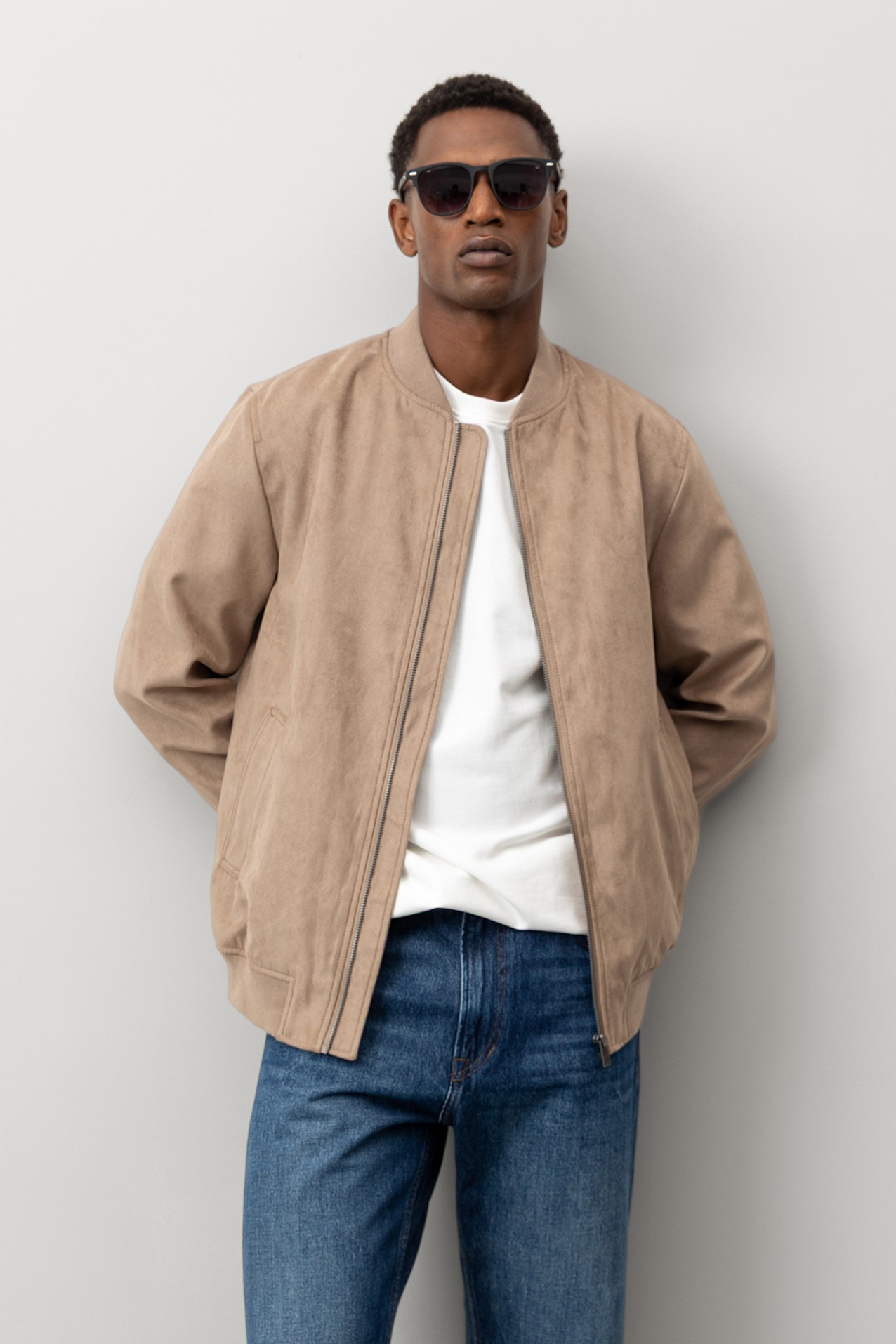 Casaco Bomber Efeito Camura