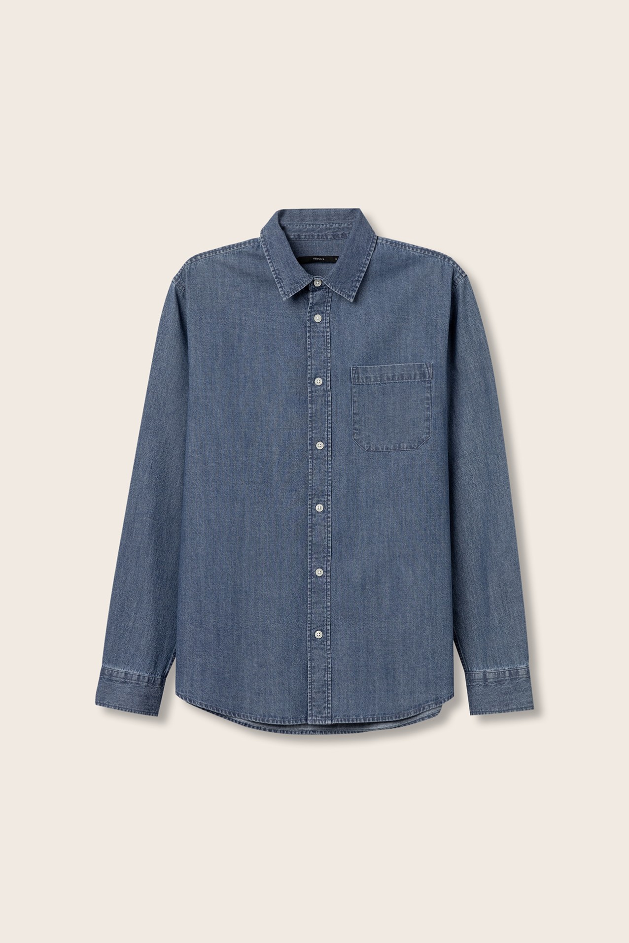 Camisa Vaquera Corte Regular