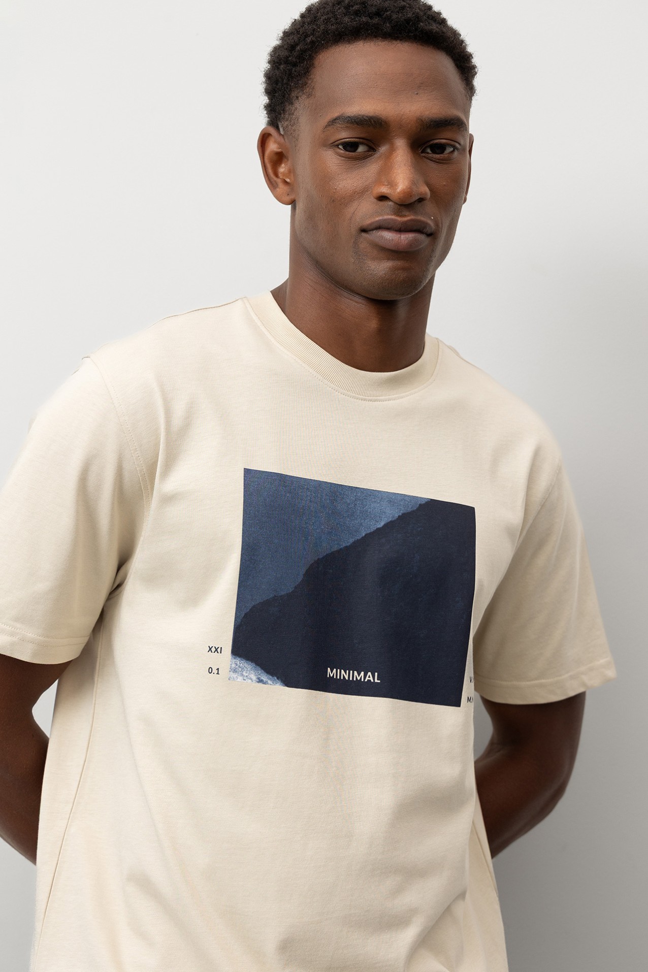 T-shirt Regular Fit com Estampado