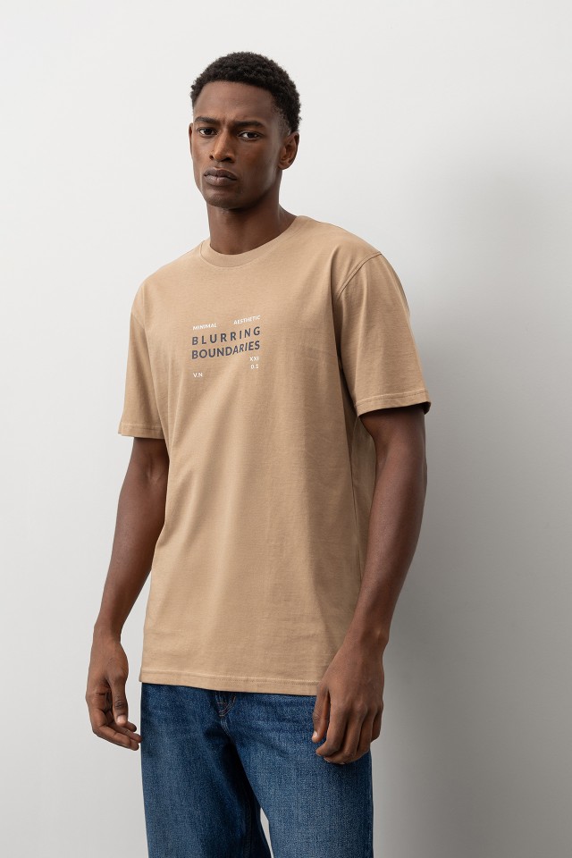 T-shirt Regular Fit com Estampado T-shirt Regular Fit com Estampado