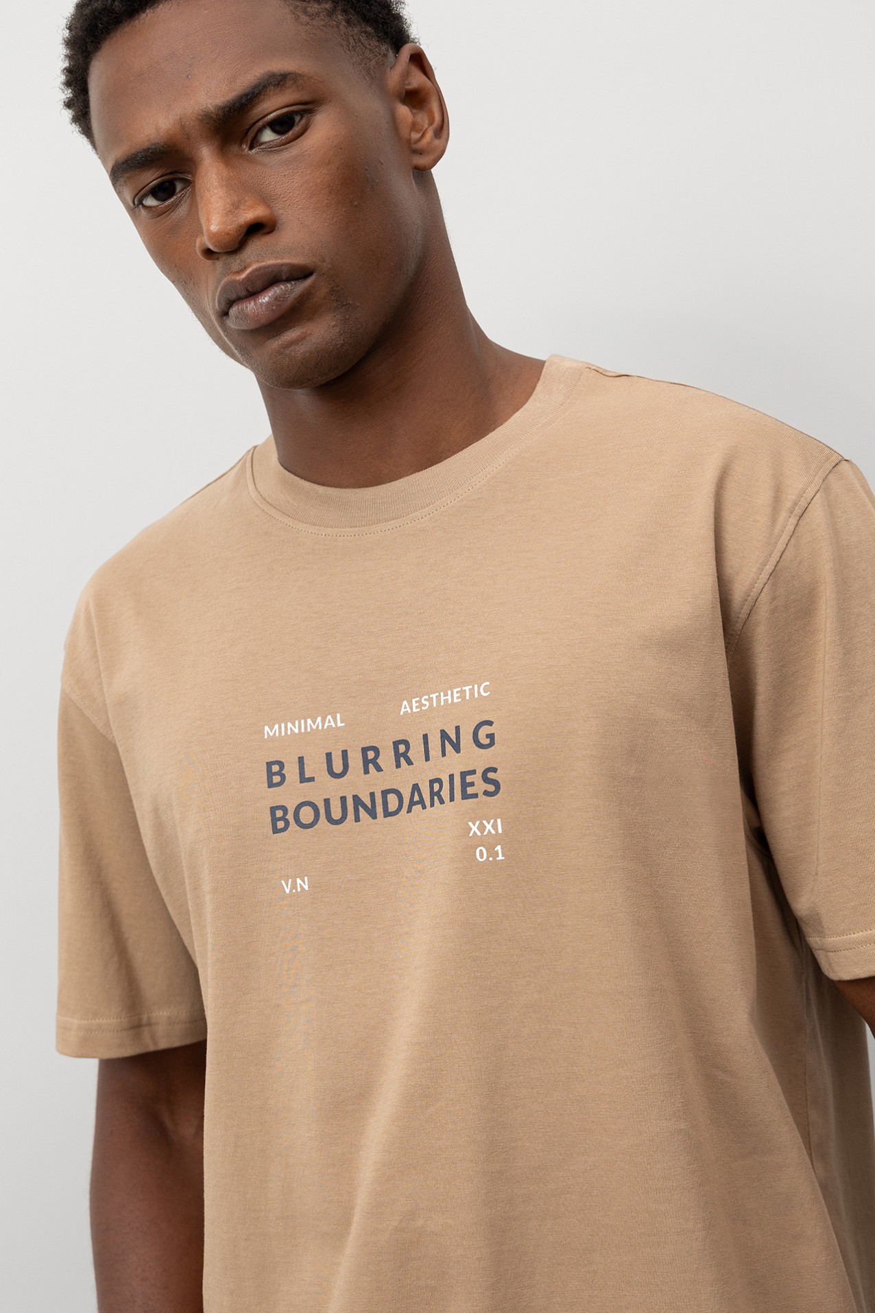 T-shirt Regular Fit com Estampado