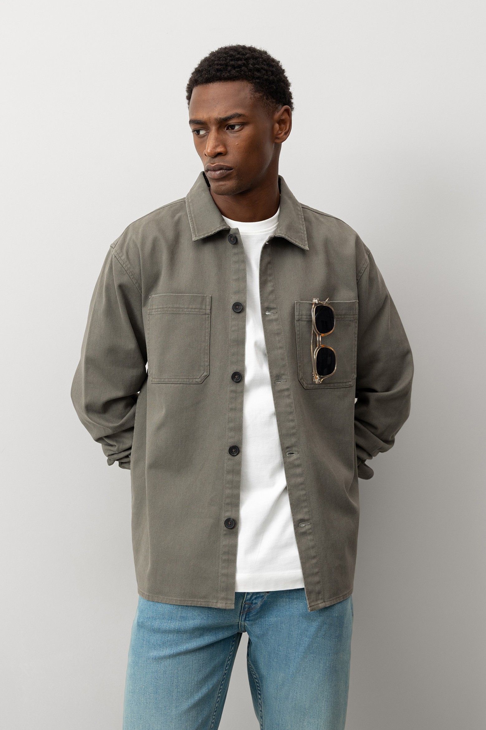 Relaxed Fit Denim Shirt