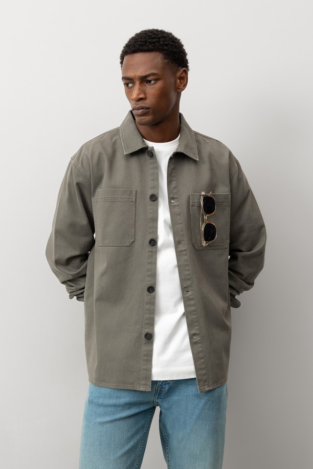 Relaxed Fit Denim Shirt