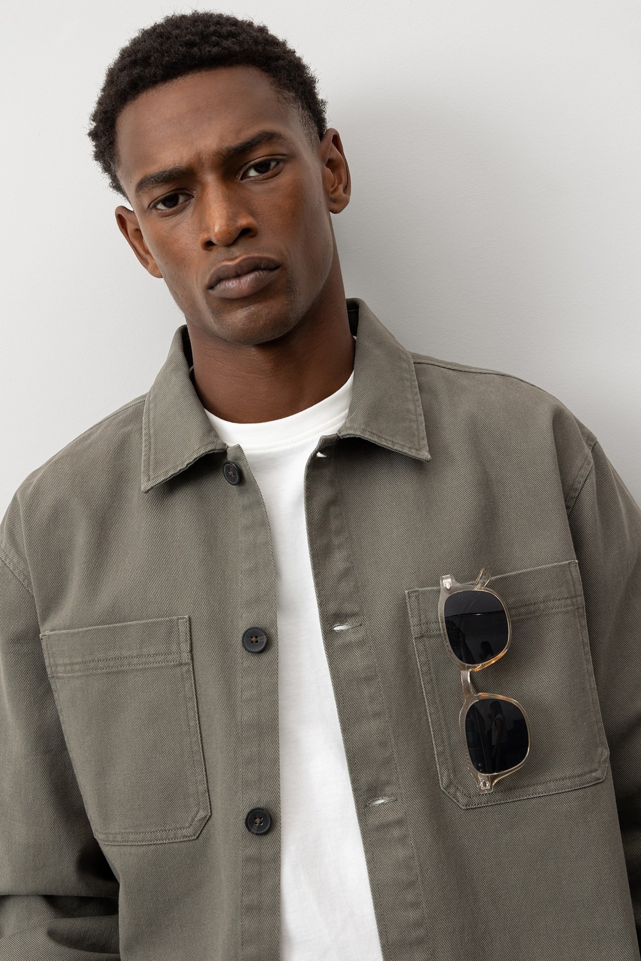 Camisa Denim Corte Relaxed