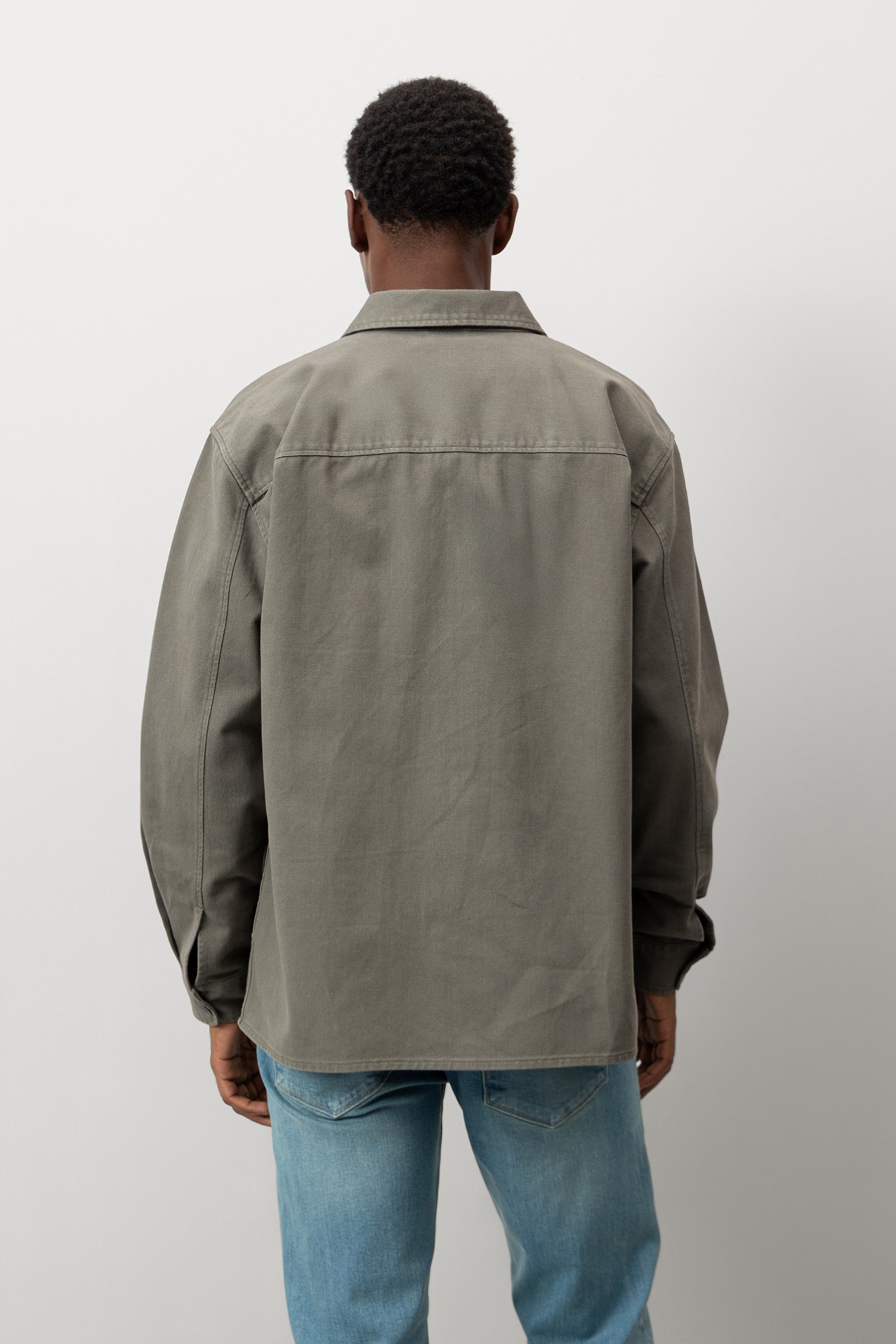 Camisa Denim Corte Relaxed