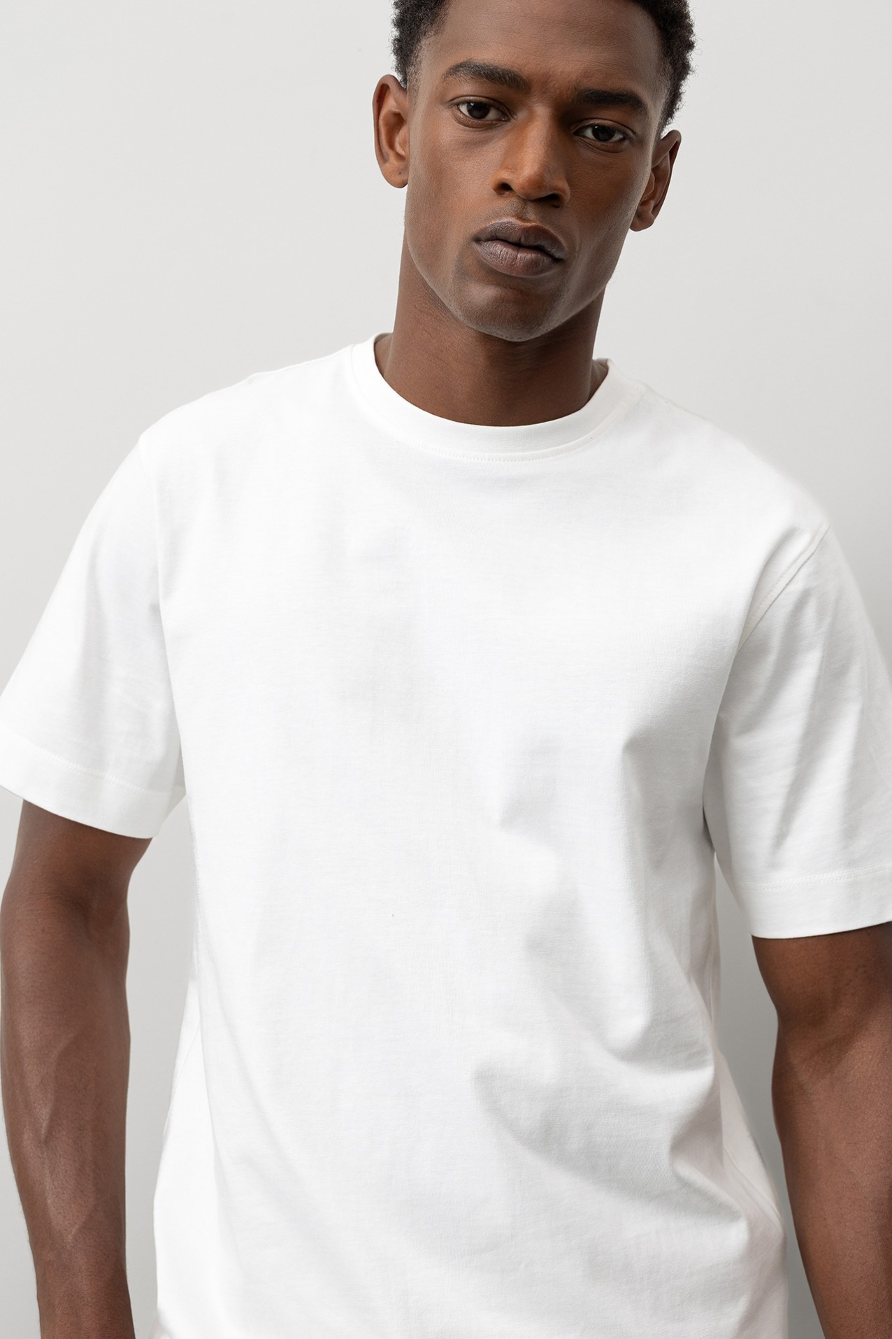 T-shirt Estampada com Relevo