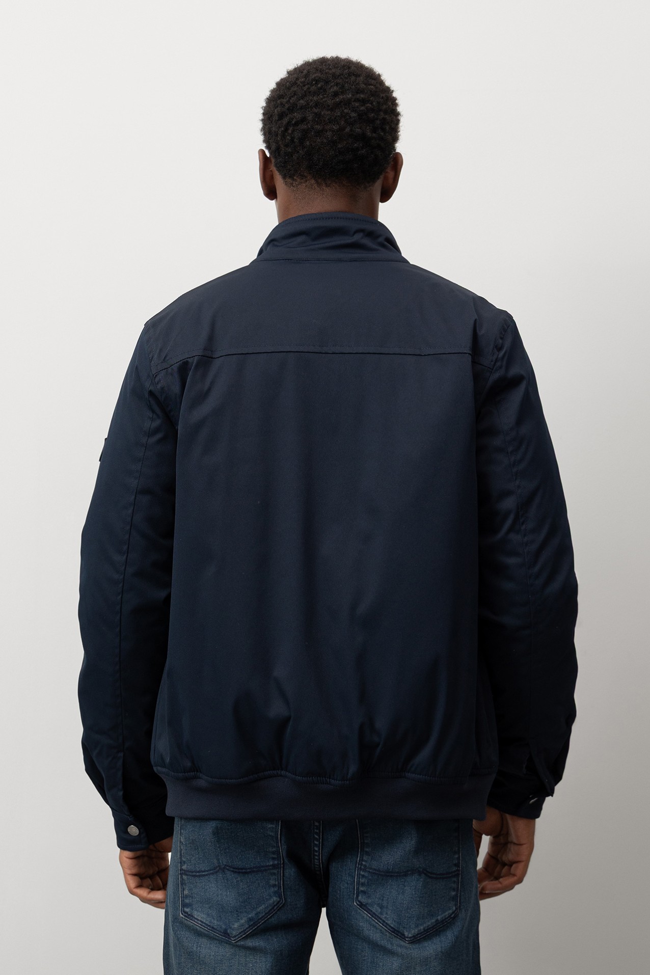 Casaco Acolchoado com Gola Alta