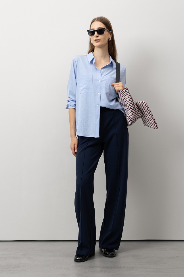 Wide Leg Knit Pants