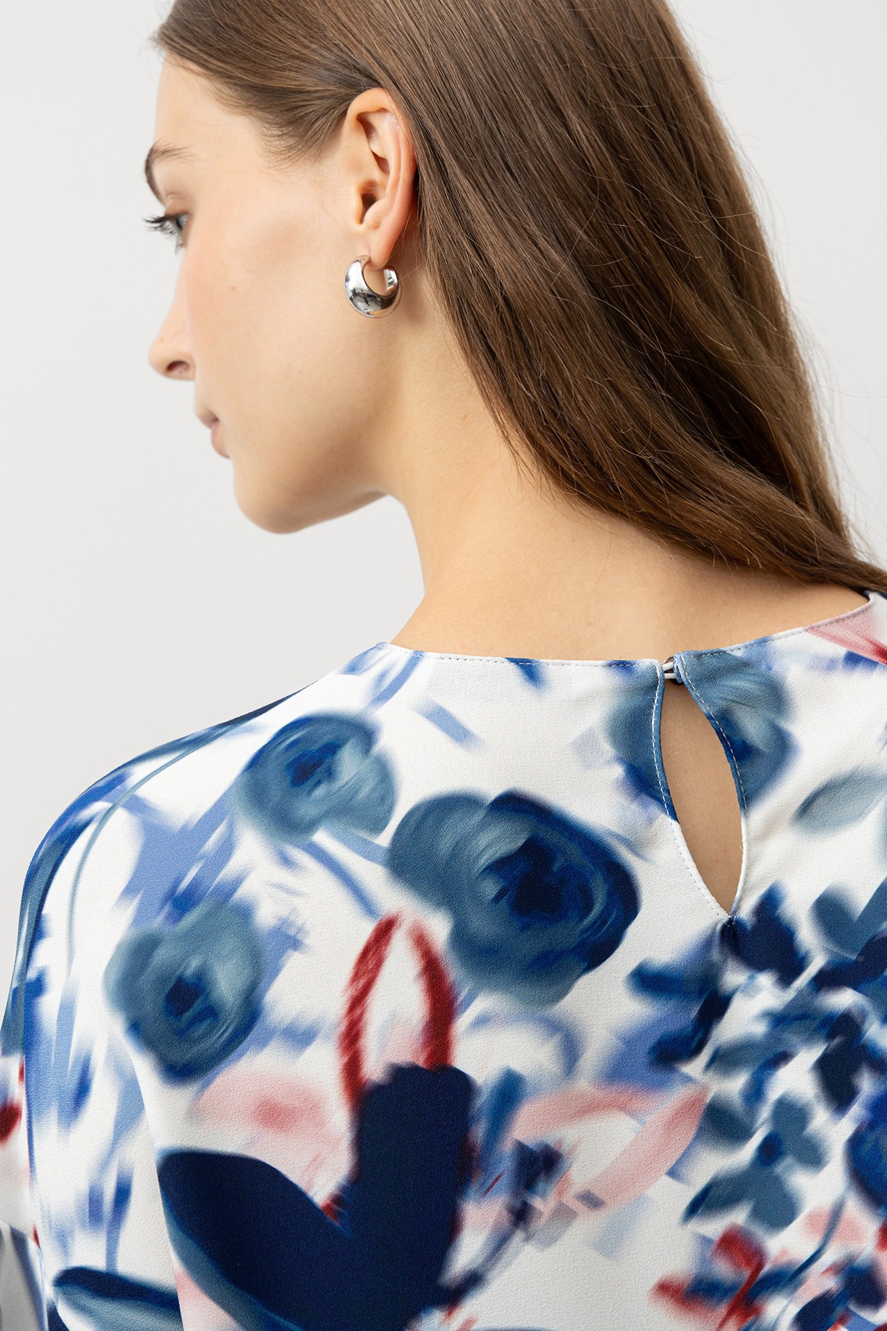 Printed Relaxed Blouse