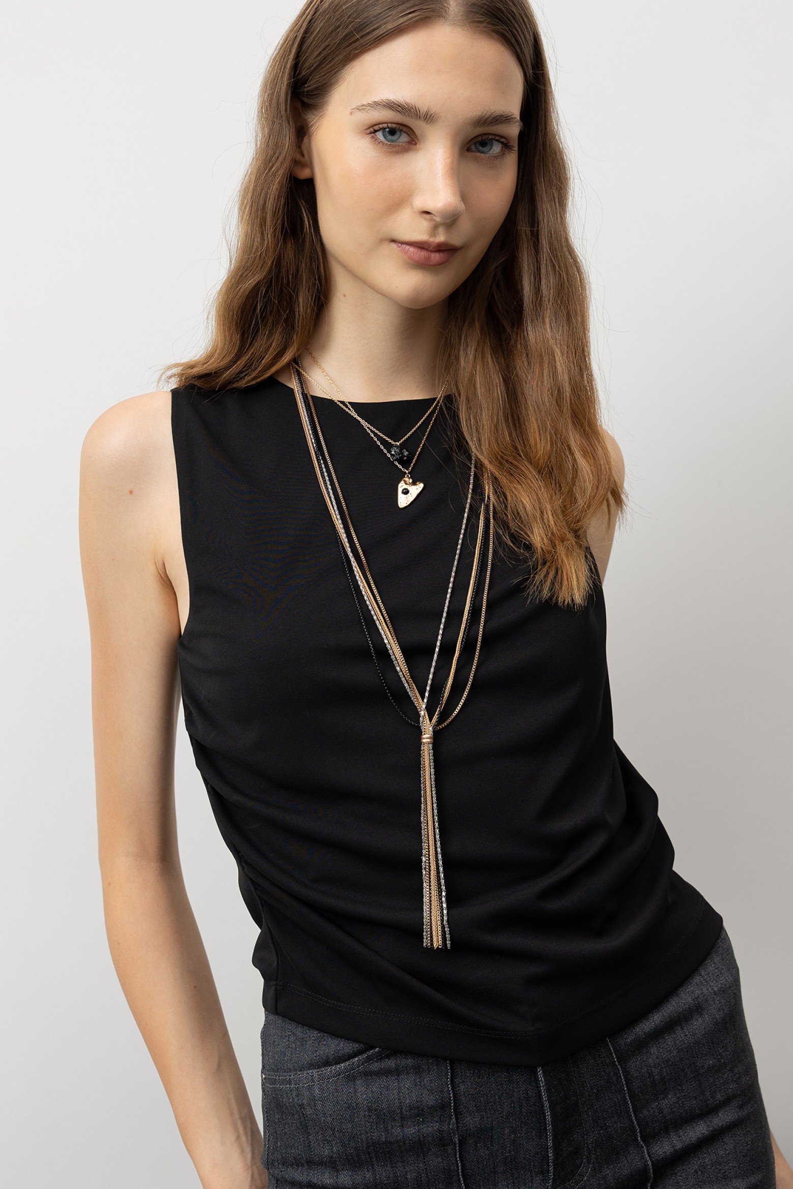 Asymmetrical Draped Top
