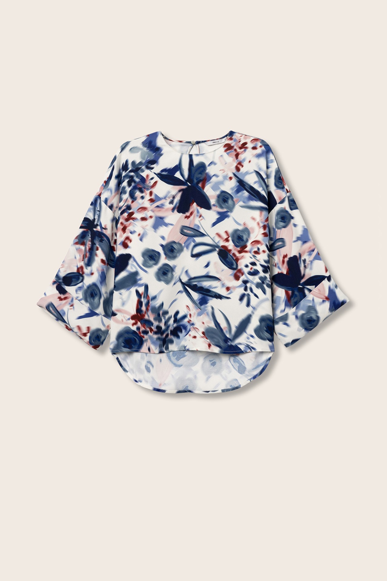 Printed Relaxed Blouse